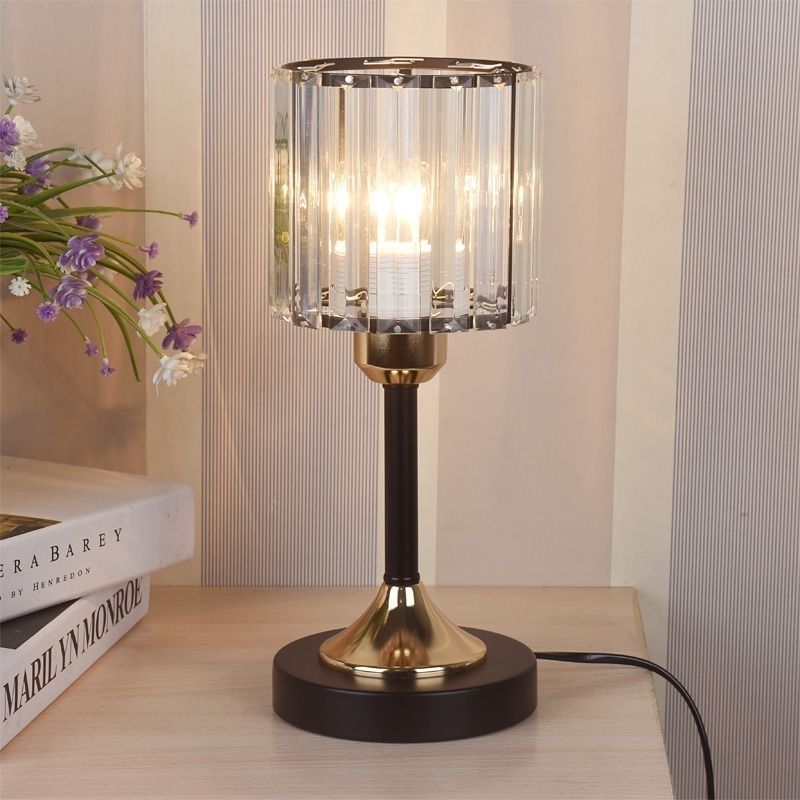 Nordic Crystal Table Lamp With Crystal Accent For Modern Interiors And Home Decor | Lersk