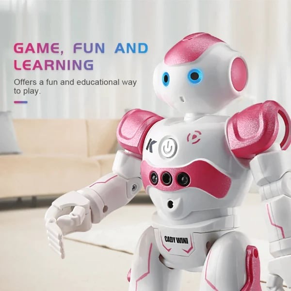 ThinkBot interaktivní vzdělávací robot pro děti s ovládáním gesty, tancem a mluvením, dobíjecí | Lersk