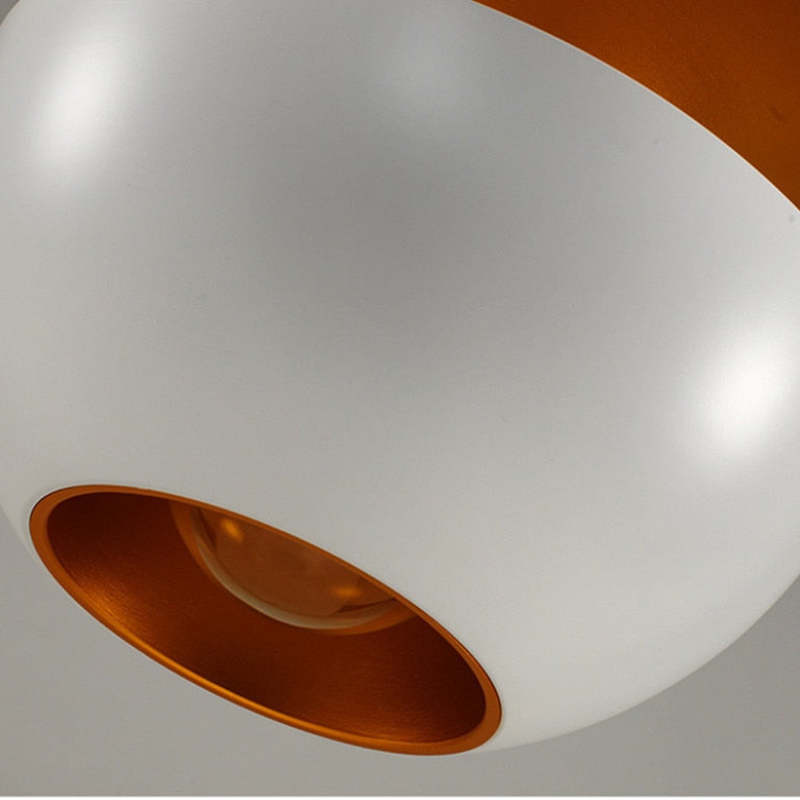 Lampada a sospensione LED Nazifa Modene Design senza tempo in bianco e nero per soggiorni | Lersk