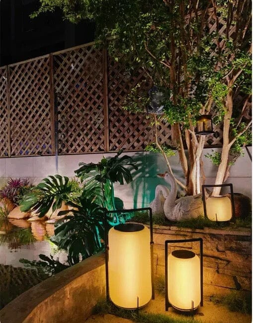 Lumières de terrasse Luma en acier inoxydable et verre étanches | Lersk