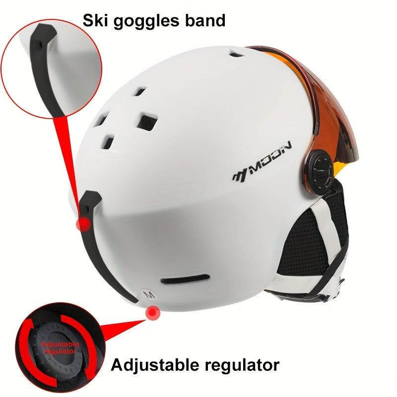 Hochwertiger Skihelm mit abnehmbaren Teilen für sichere, bequeme Outdoor-Aktivitäten | Lersk