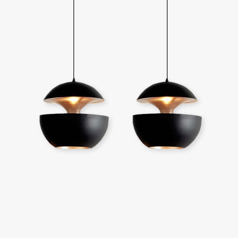 Nazifa Modene LED függeszték időtlen fekete-fehér design nappalikba | Lersk