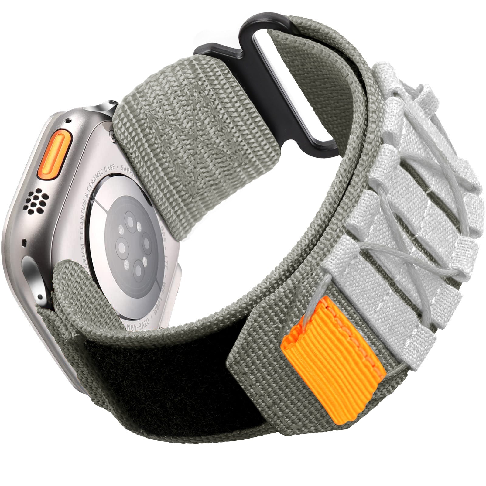 Nylon Canvas Hook-And-Loop Strap For Kirrea Smartwatch | Lersk