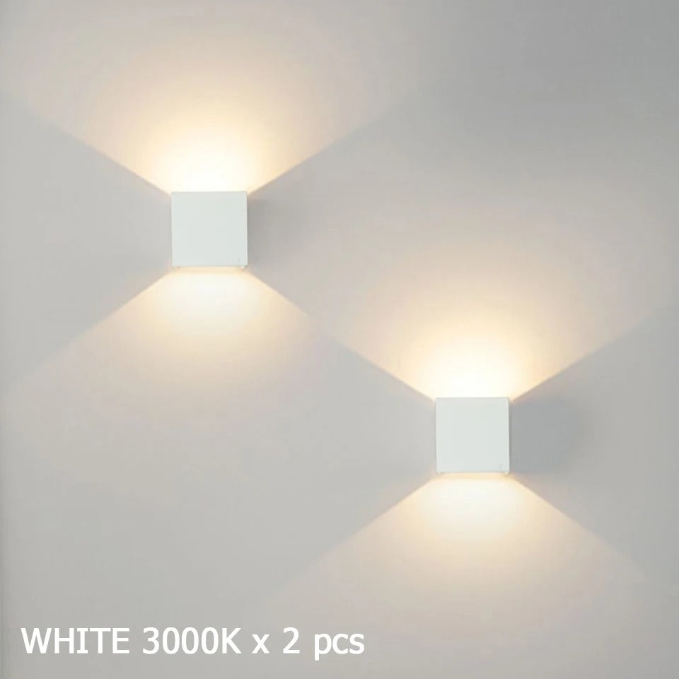 Luces de pared con sensor de movimiento recargables por USB sin taladro para interior | Lersk