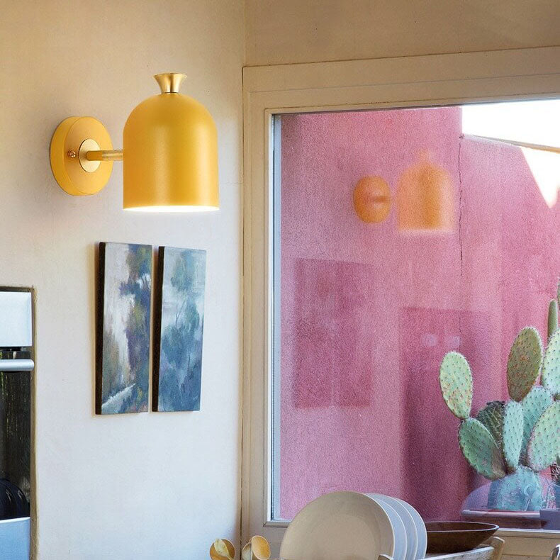 LumaArc Metal Cylinder Wall Light One Light Fixture | Lersk