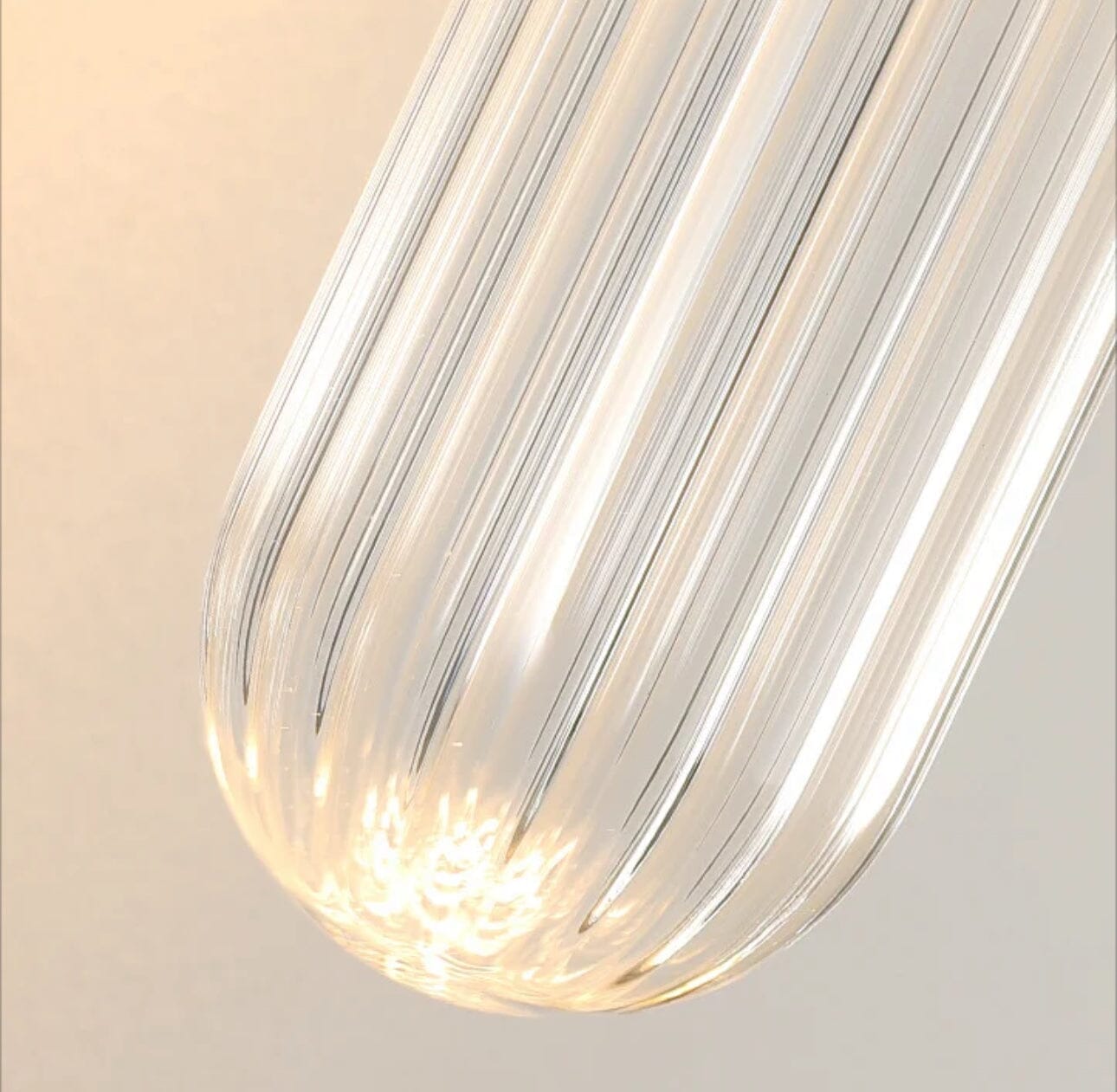 Nisa Glass Pole Lamp Elegant Nordic Lighting For Living | Lersk