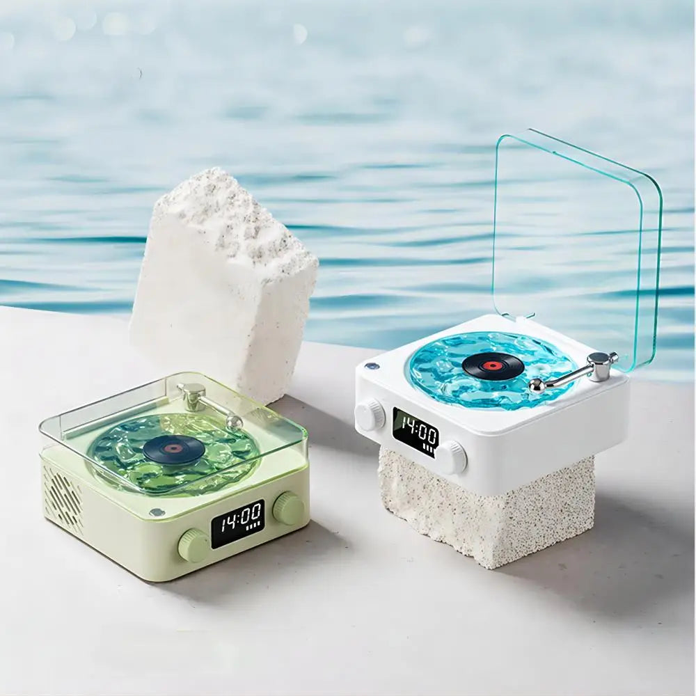 Boxă Bluetooth Nuvio Mini Retro cu Zgomot Alb | Lersk