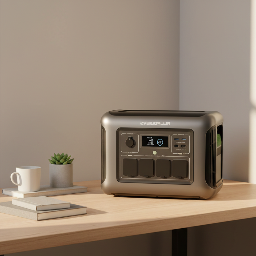 PowerMax Stazione di Energia Portatile Capacità 1056Wh per Backup Fuori Rete | Lersk