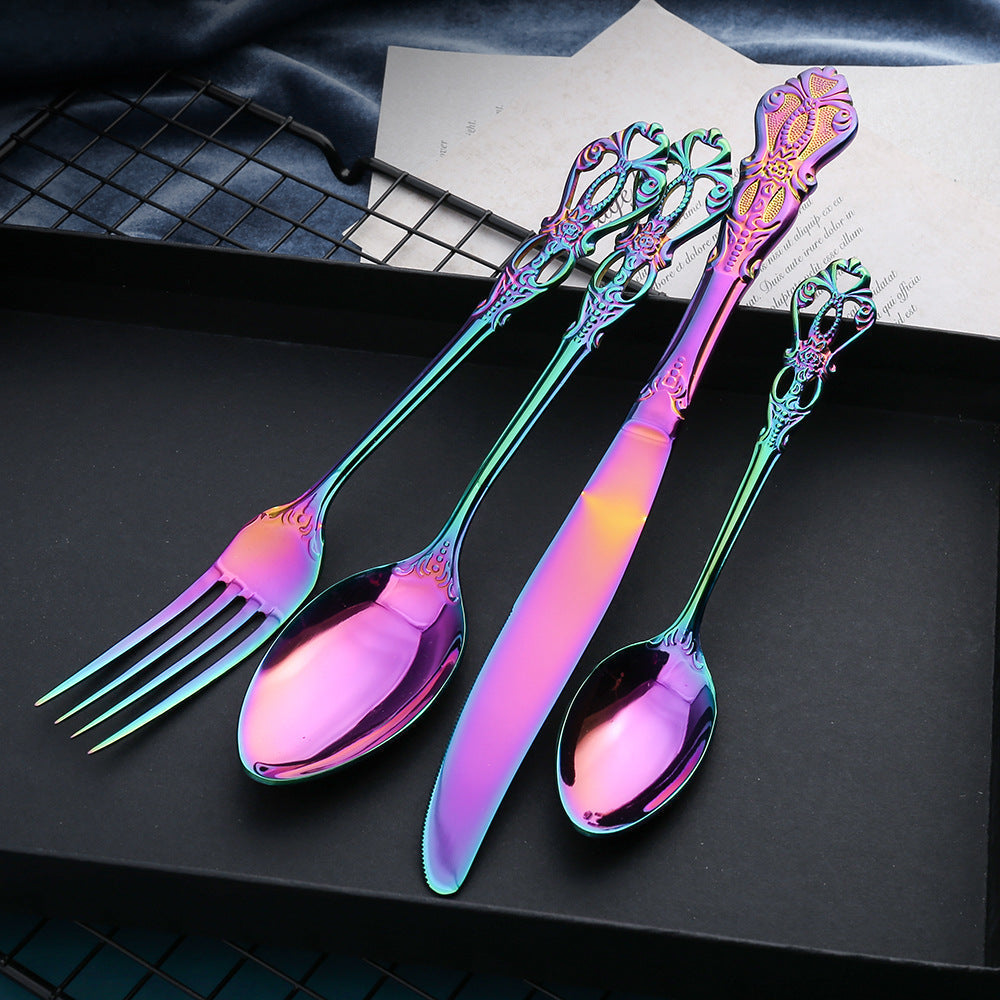 Novae Stainless Steel Cutlery Set Hand-Forged Durable | Lersk