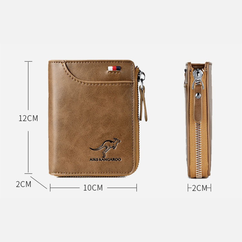 WalletPro Men’s Genuine Leather RFID Anti-Theft Wallet Premium Edition For Everyday Use | Lersk