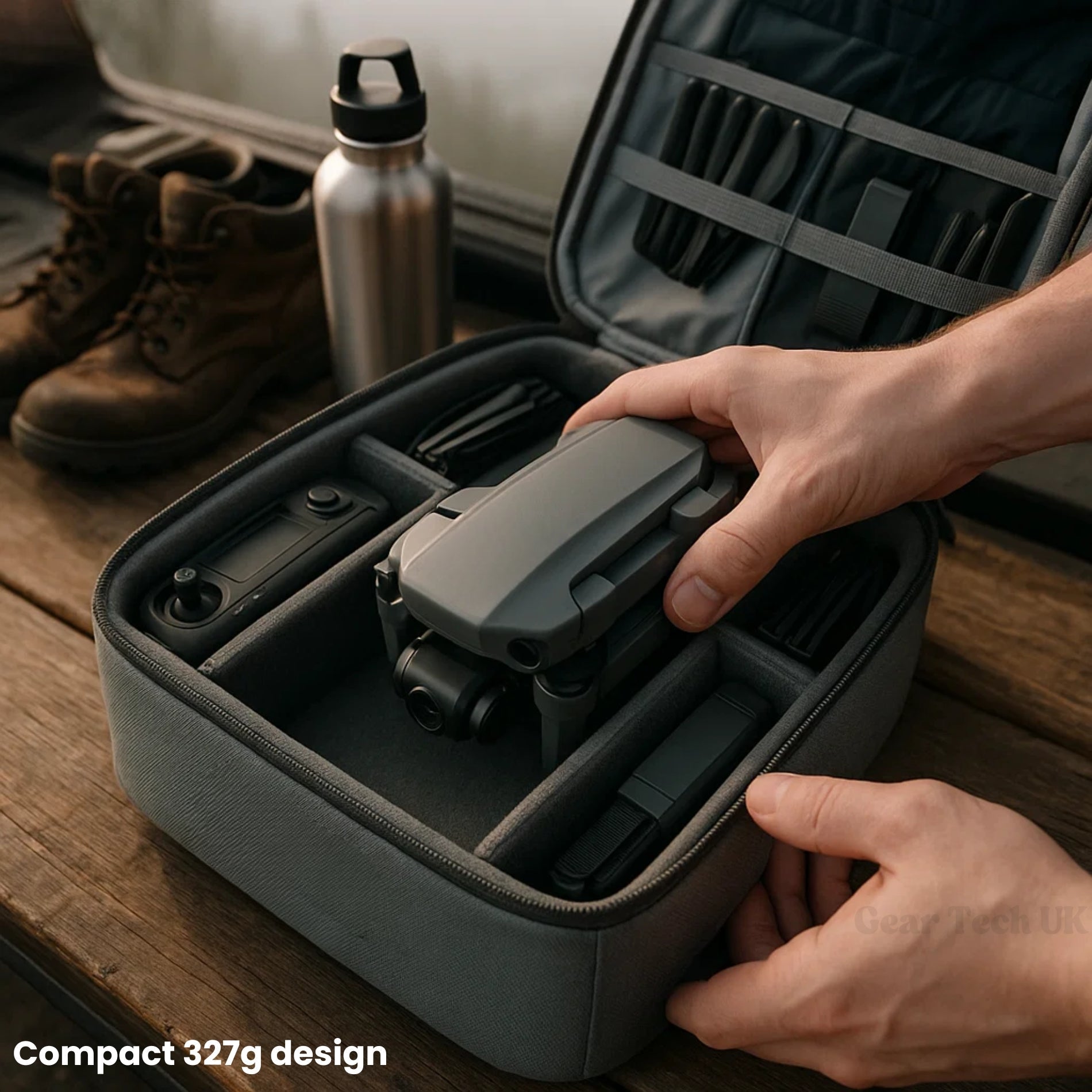 Altaris Aero Drone Pro med 8K dobbelt HD-kameraer og GPS lang batterilevetid | Lersk