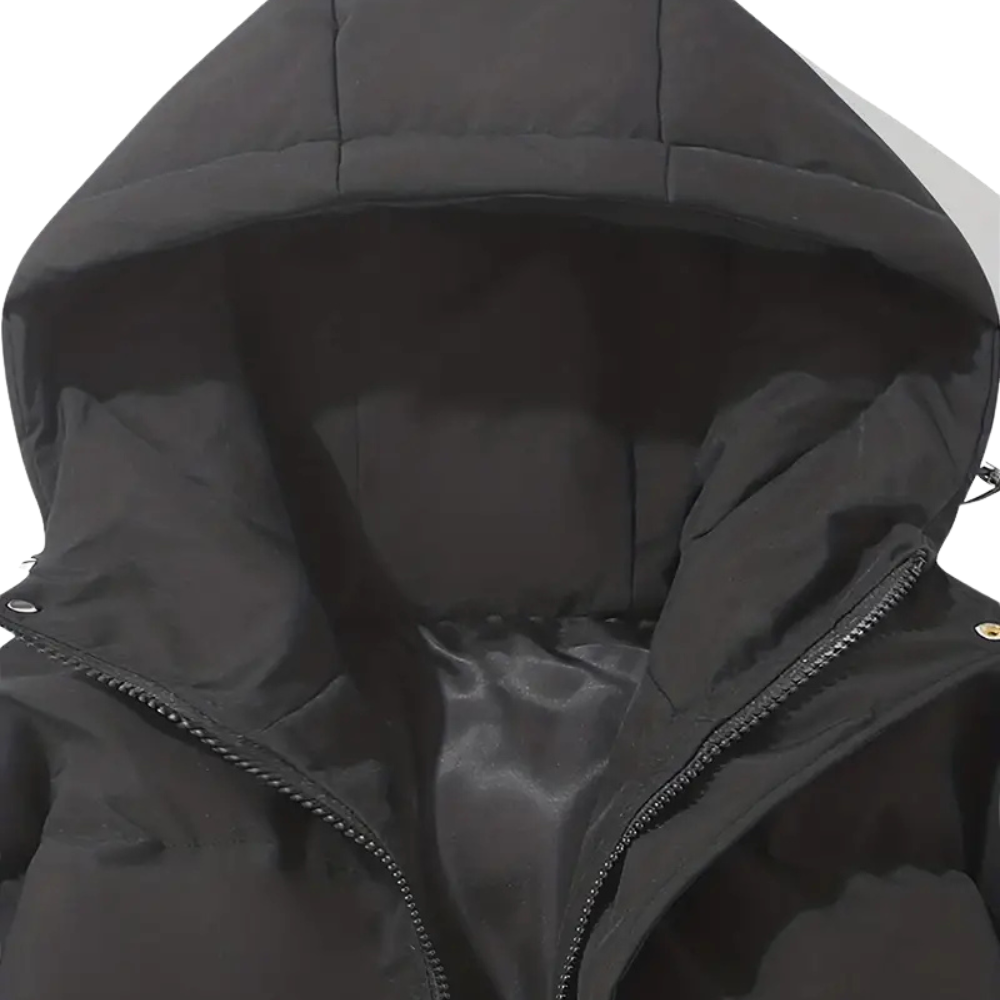 Veste matelassée à capuche pour femme AstraNova, isolée pour la chaleur hivernale | Lersk