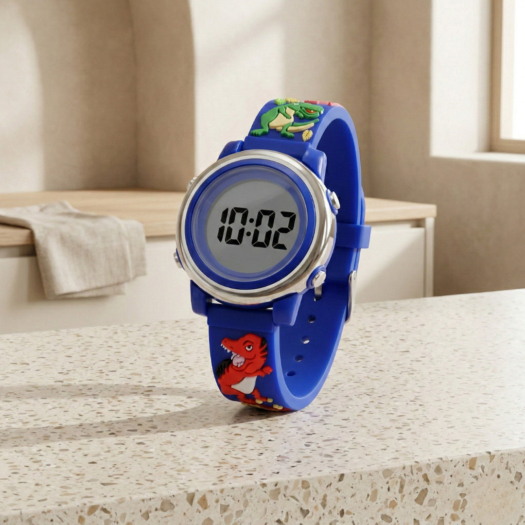 Waterproof Kids Smartwatch With Alarm For Young Learners | Lersk