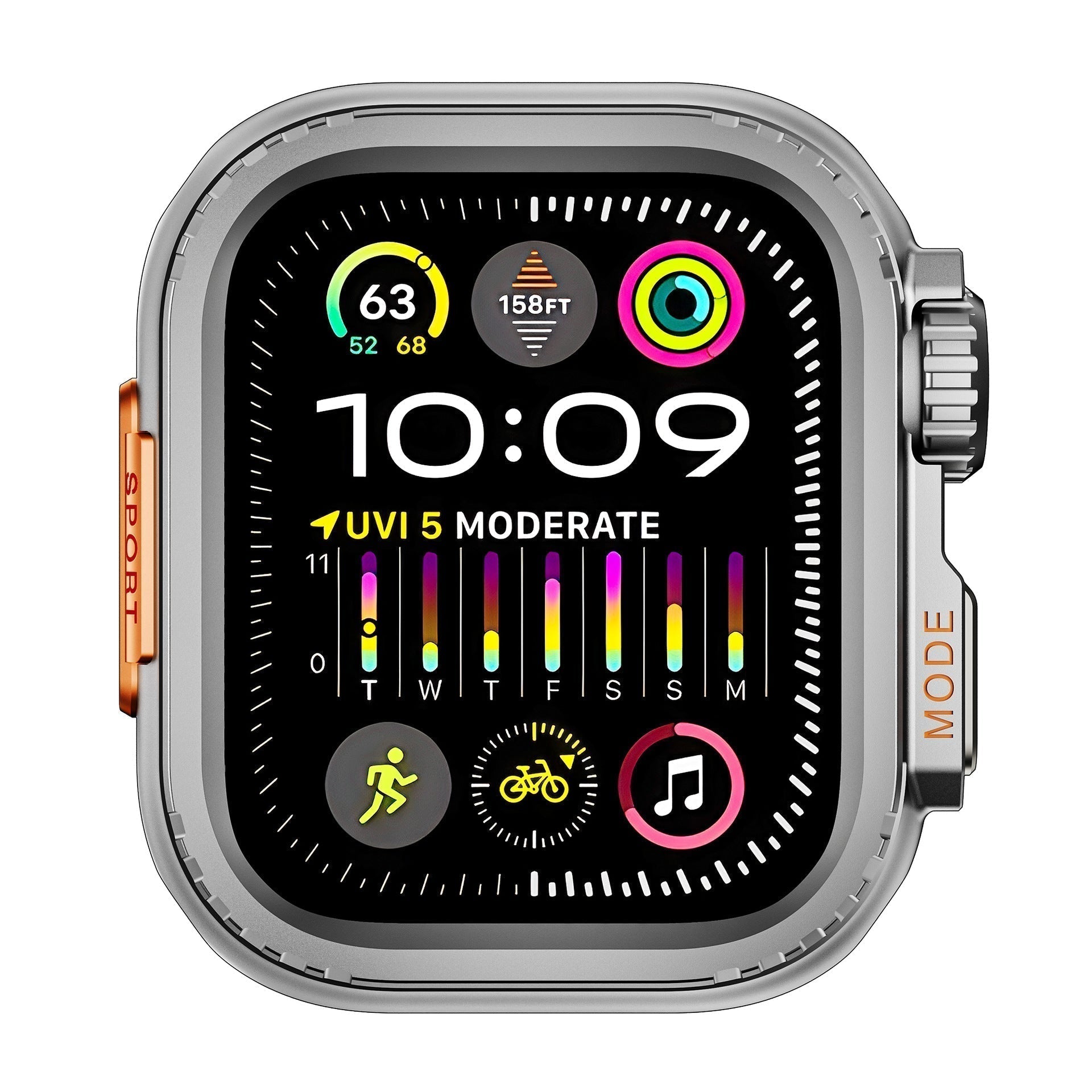 Valorn Robustes Gehäuse aus Titanlegierung für Apple Watch | Lersk