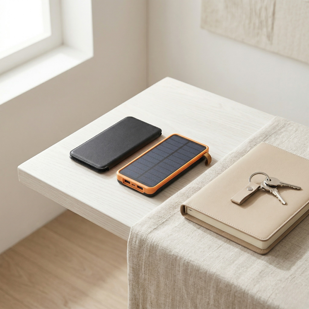 Power bank solare con torcia per avventure all'aperto | Lersk