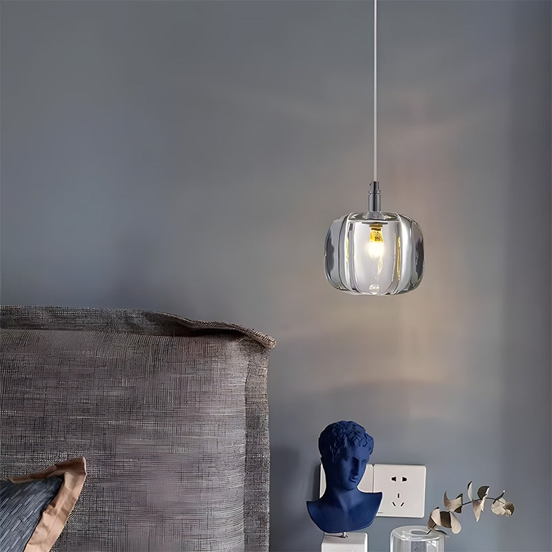Colored Glass Multi Pendant Chandelier | Lersk