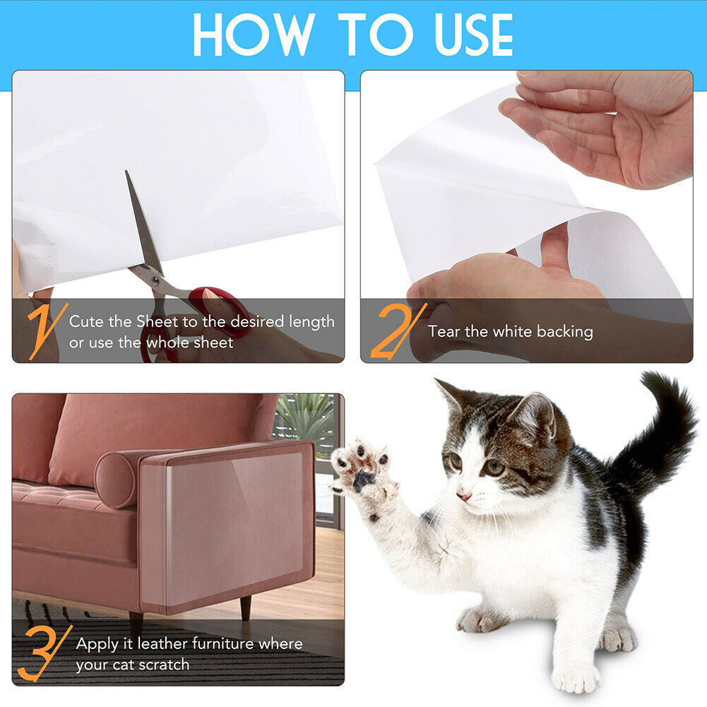 PawShield 8-teiliges Anti-Kratz-Möbelschutz-Set für Katzen | Lersk