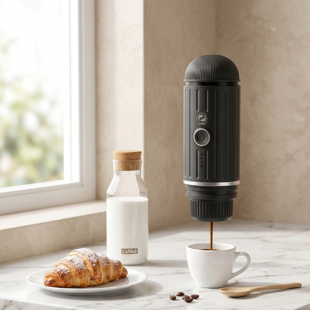 Reise-Espressomaschine für Camping und unterwegs | Lersk