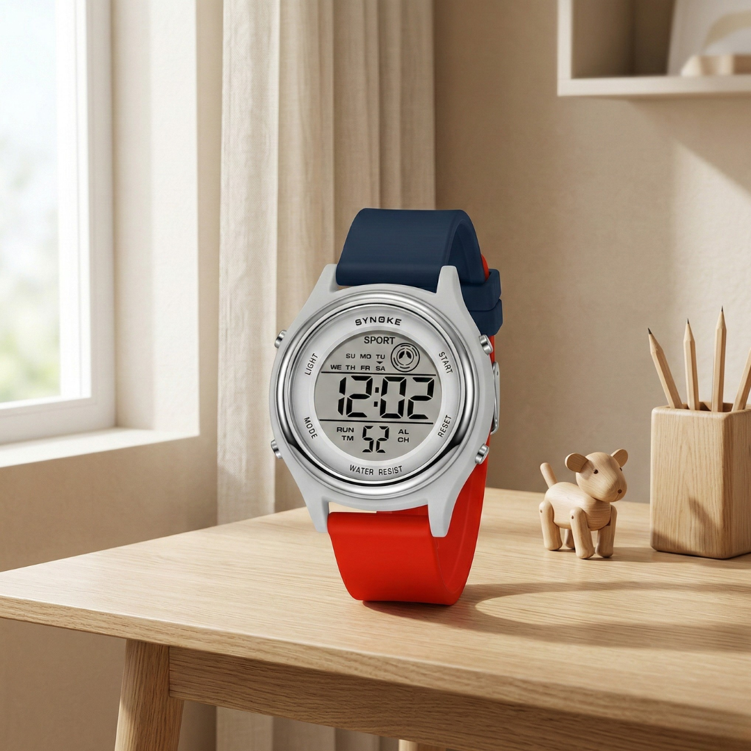 Stoßfeste Kinder-Smartwatch für aktive Lebensstile und farbenfrohes Display | Lersk