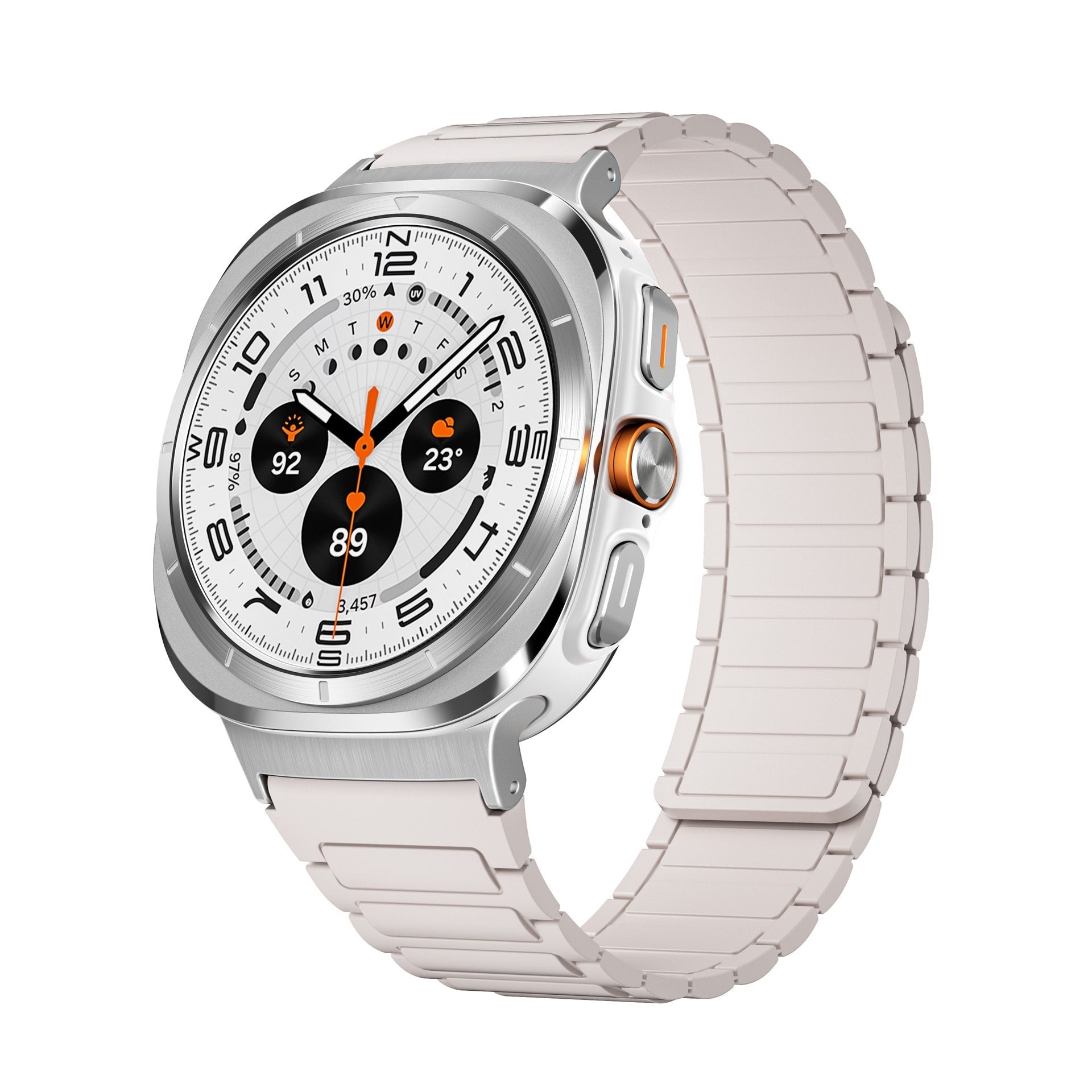 Pulseira Desportiva Magnética de Silicone Rivon para Samsung Watch 7 Ultra | Lersk