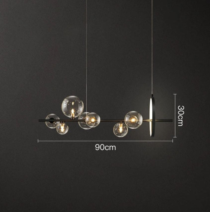 Závěsná lampa Aurelia Glass Bubble pro luxusní interiéry | Lersk