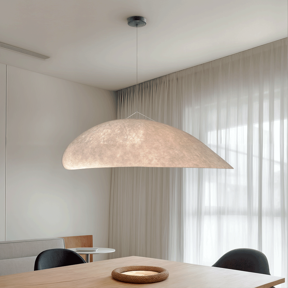 Vertigo Leaf lustr nordický LED luxusní hedvábný povrch pro moderní domovy | Lersk