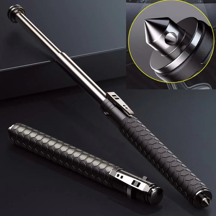 Automatic Self-Defense Walking Stick With Anti-Slip Grip | Lersk