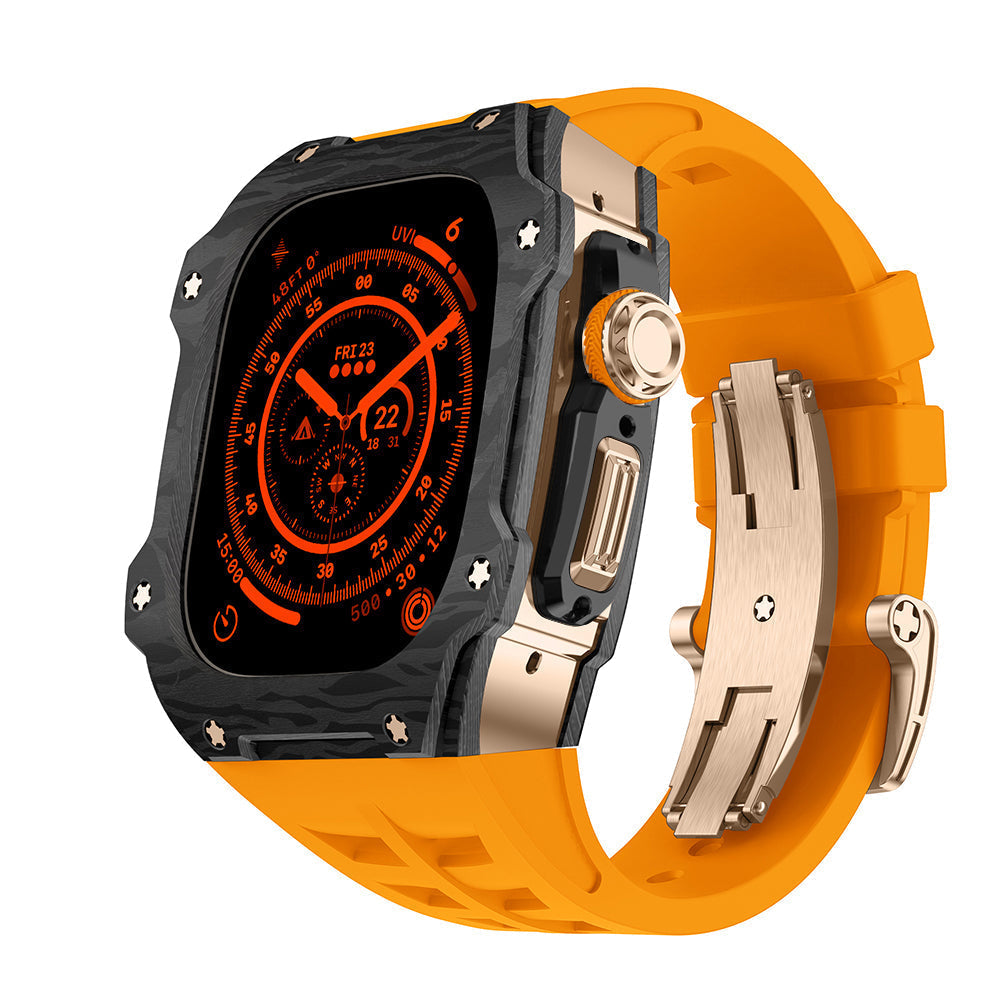 Ventroa Series Carbon Fiber Case for Apple Watch Ultra | Lersk