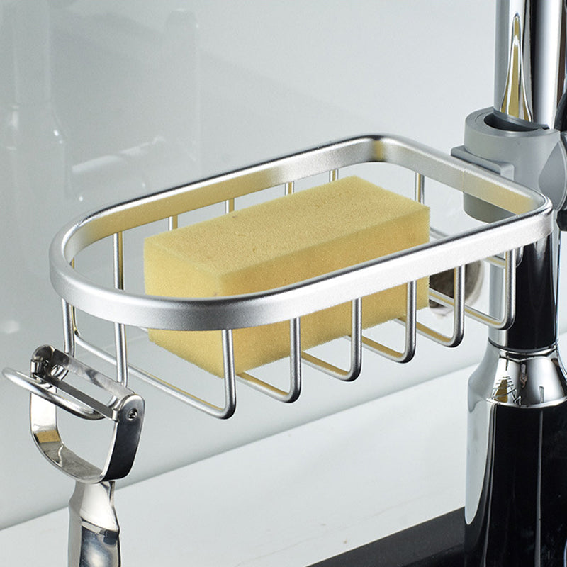 Shower Holder For Shampoo And Soap, Stainless Aluminium, Silver Or Black, No Drilling | Lersk
