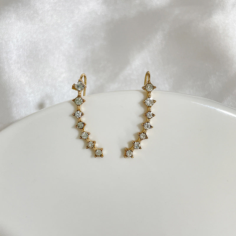 Lunara Seven Star Diamond Earrings | Lersk