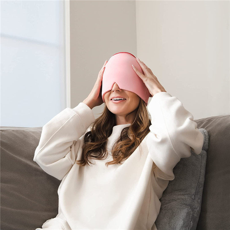 LumaRelief Migraine Cap Adjustable Hot And Cold Therapy | Lersk