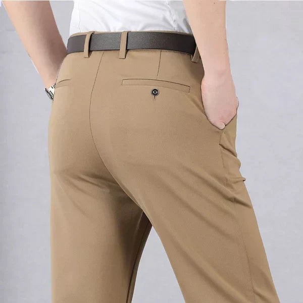 Pantaloni clasici pentru bărbați, cu elasticitate ridicată | Lersk