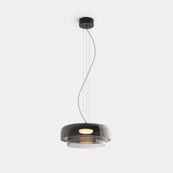 Lampa wisząca FjordLumen ze szkła Norweskie oświetlenie rzemieślnicze | Lersk