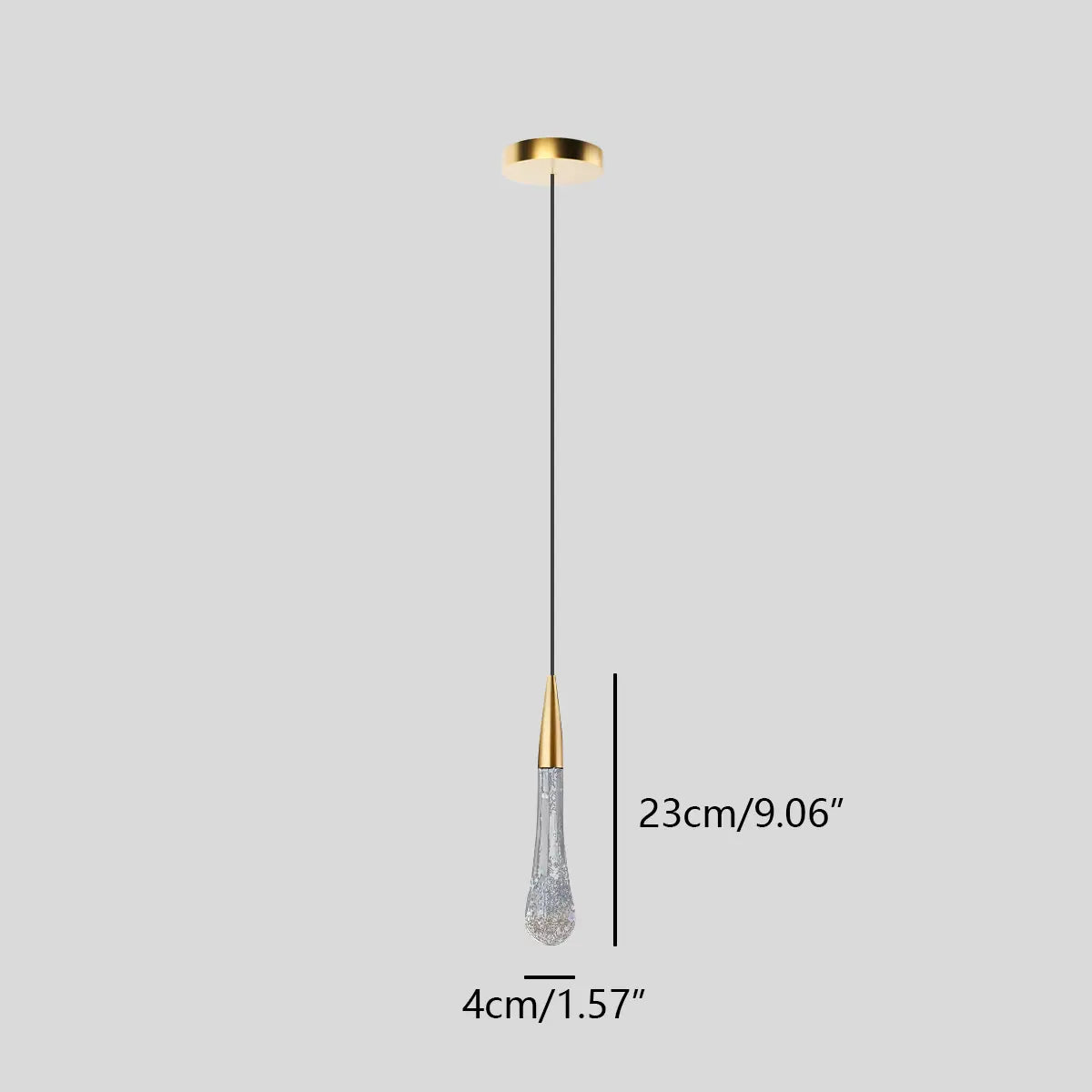 Chryseos Crystal Pendant Light for Living Room | Lersk