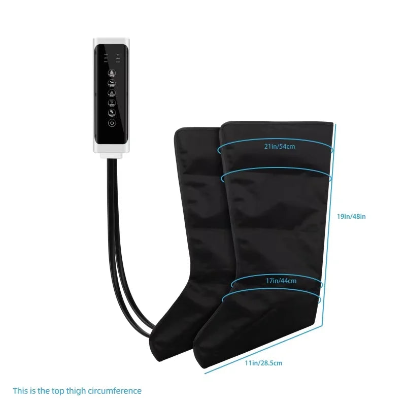Pneumatic Full-Leg Massager — Professional Air Compression with Smart Remote | Lersk