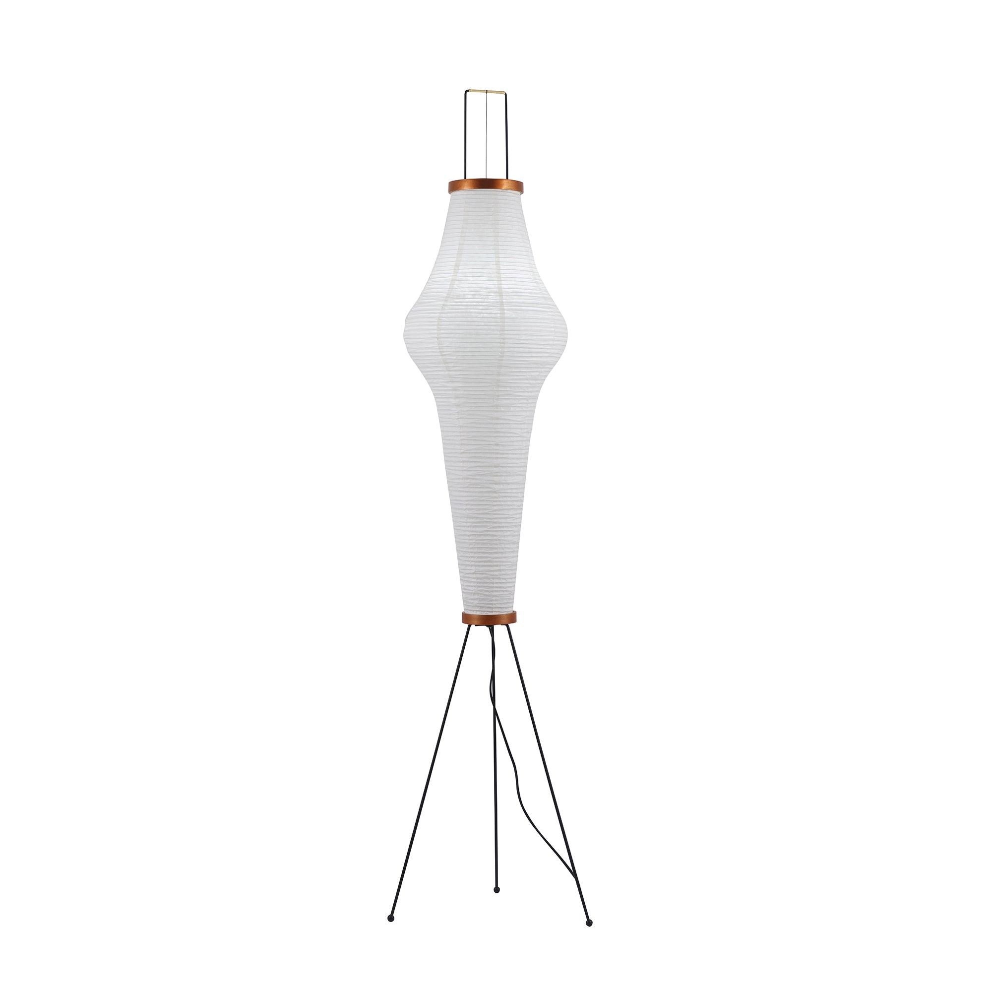 Kazumi Rice Paper Floor Lamp by Petprovac Soft Ambient Glow | Lersk