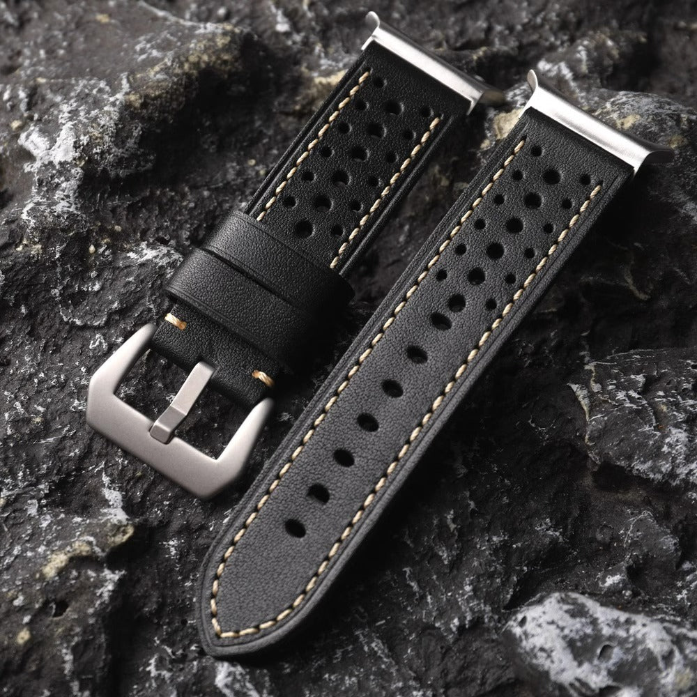 Aldera | Vintage Racing-Stil Urrem til Samsung Watch Ultra