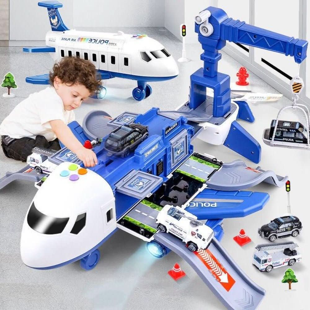 SkyRider Adventure Airplane Playset And Vehicle Set For Creative Kids Collection | Lersk