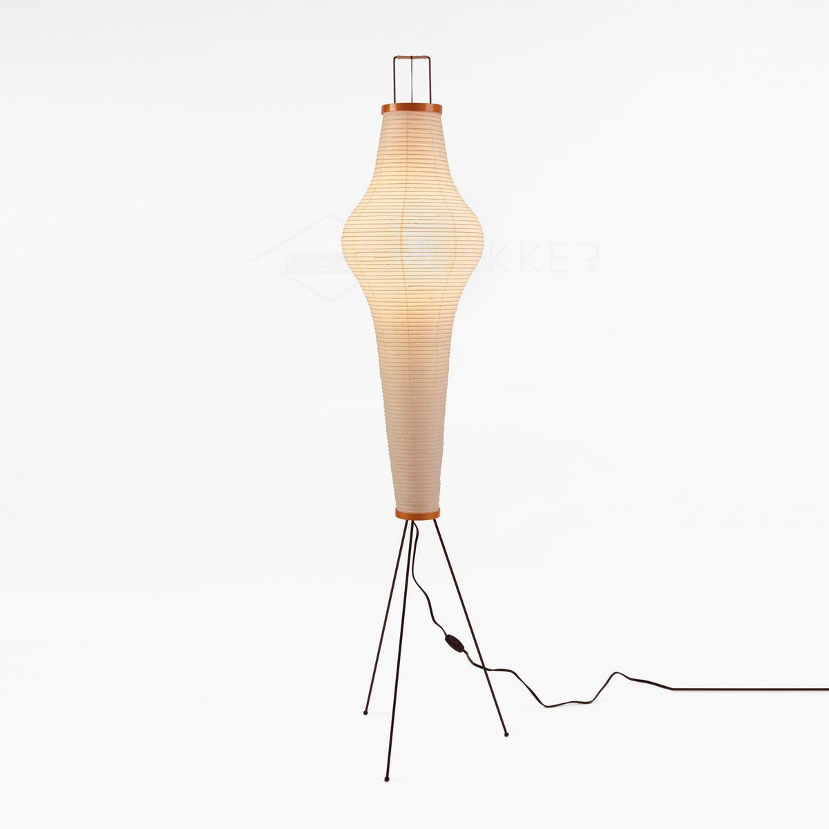 Kaze Rice Paper Floor Lamp - Japanese-Inspired Ambient Glow