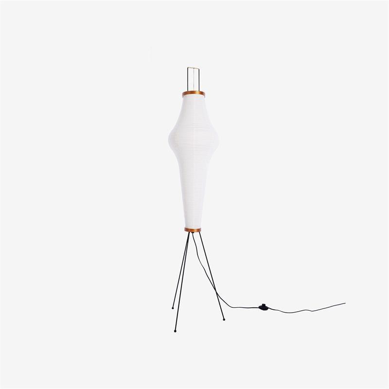 Kazumi Rice Paper Floor Lamp by Petprovac Soft Ambient Glow | Lersk