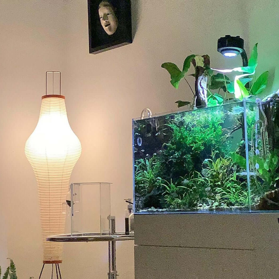 Kaze Rice Paper Floor Lamp - Japanese-Inspired Ambient Glow