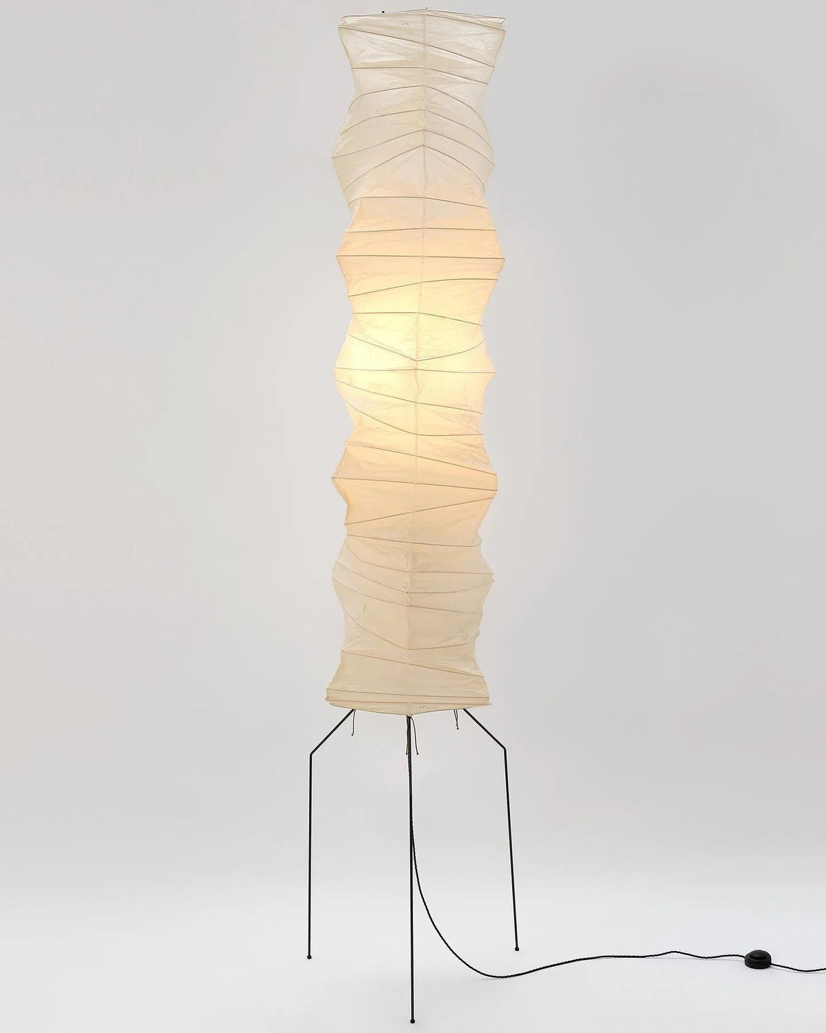 Kaze Rice Paper Floor Lamp - Japanese-Inspired Ambient Glow