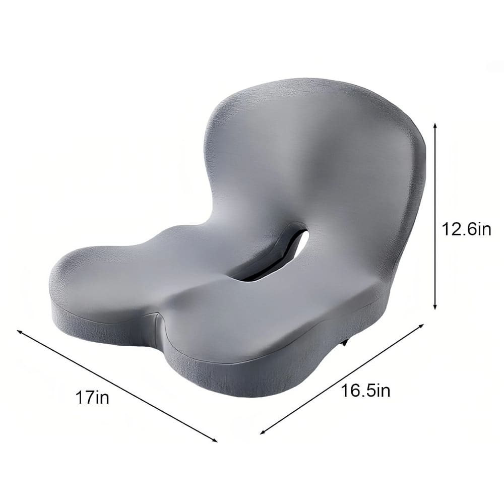 Alvara Orthopedic Memory Foam Seat And Back Support Cushion | Lersk