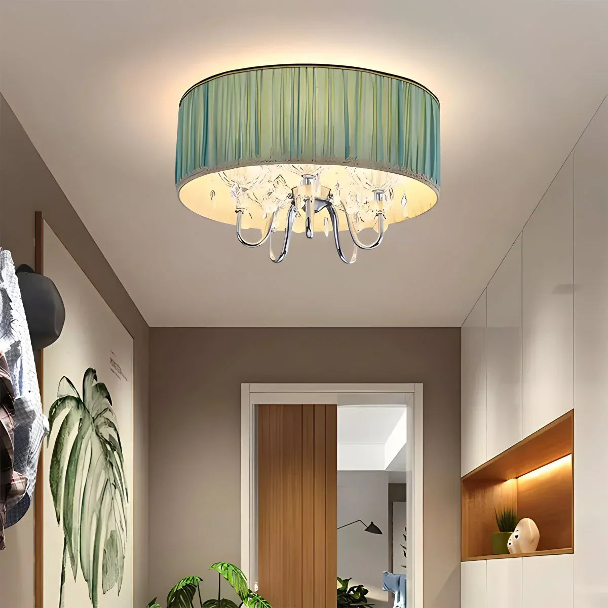 Alloy Luxury Crystal Pendant Light for Living Room | Lersk