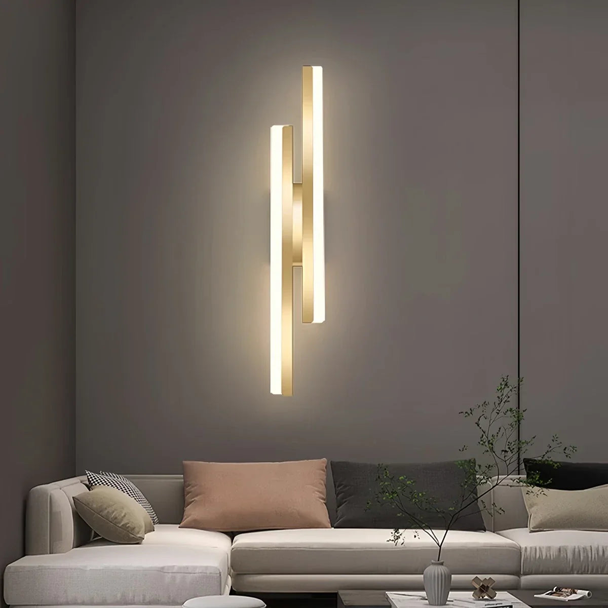 Lámpara de Pared Minimalista en Forma de H Antier Alana | Lersk