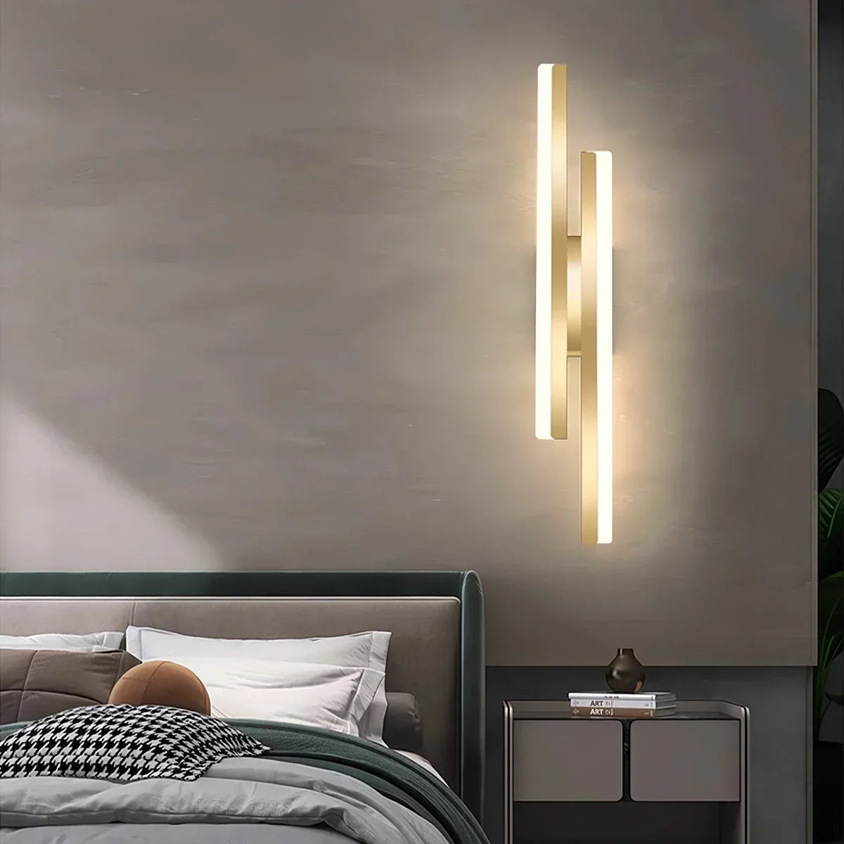 Lámpara de Pared Minimalista en Forma de H Antier Alana | Lersk