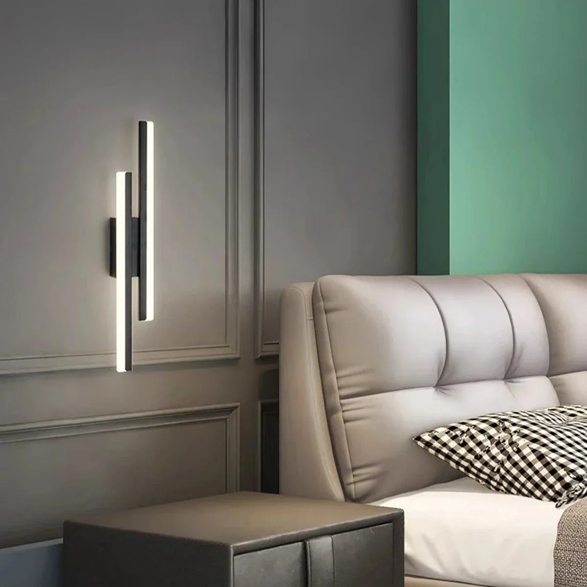 Lámpara de Pared Minimalista en Forma de H Antier Alana | Lersk