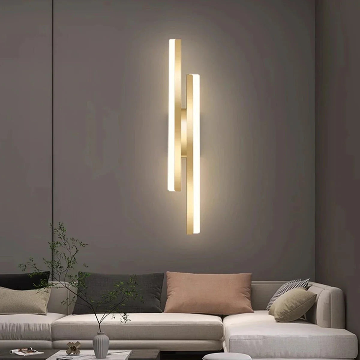 Lámpara de Pared Minimalista en Forma de H Antier Alana | Lersk