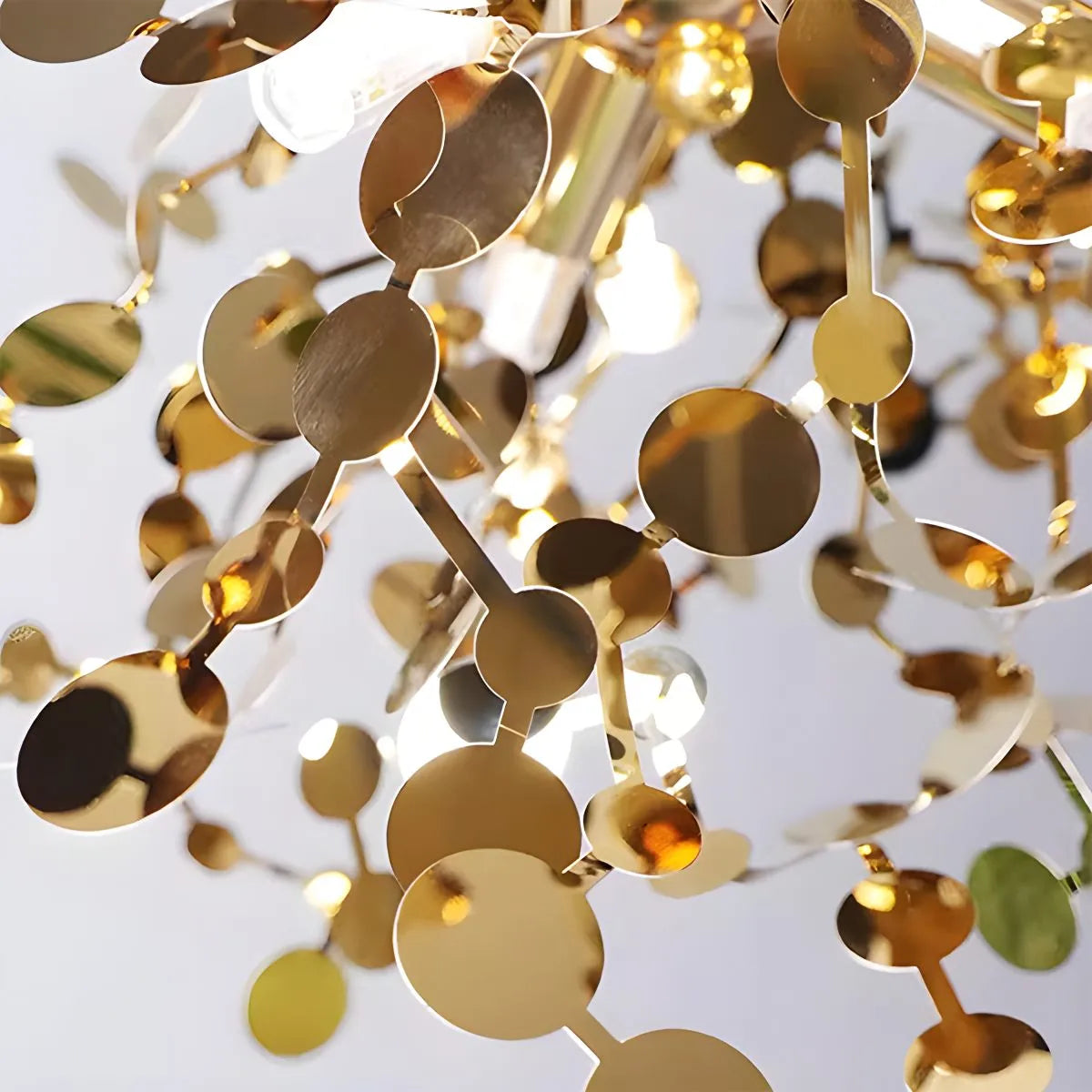 Argent/Gold Cloud Multi Pendant Chandelier | Lersk