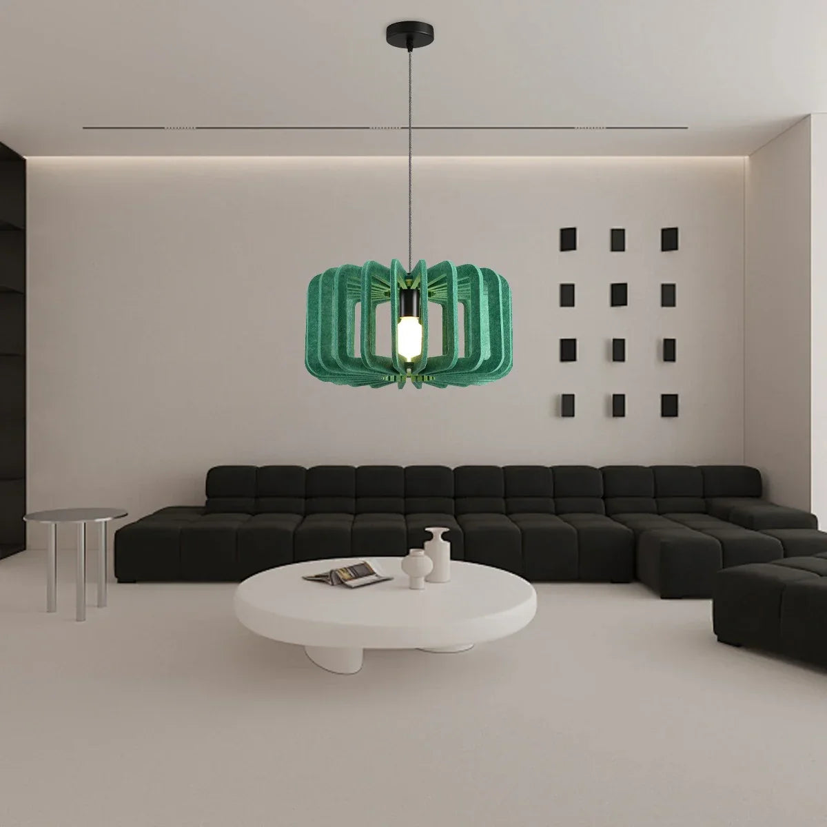 Column Shaped Birdcage Acoustic Pendant Light | Lersk